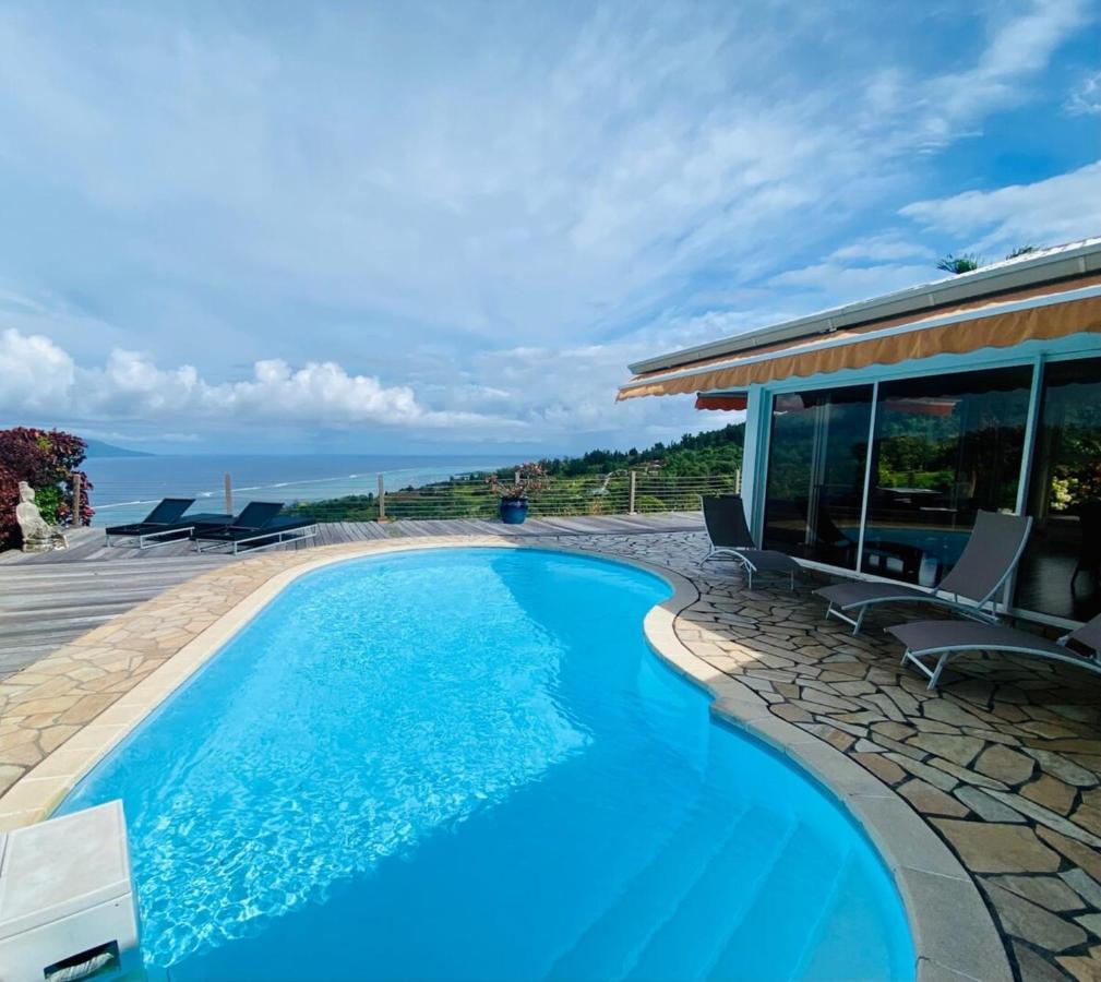 Villa Bounty Amazing Ocean View Punaauia  Exteriör bild